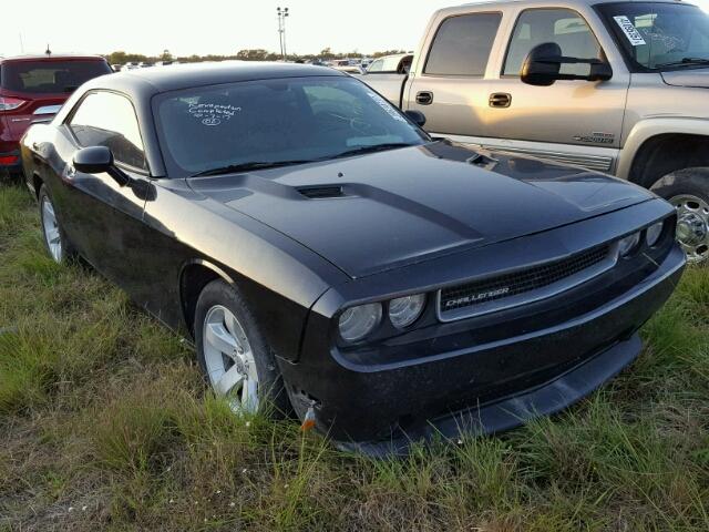 2C3CDYAG3EH112245 - 2014 DODGE CHALLENGER BLACK photo 1