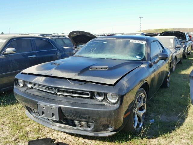 2C3CDZBG5FH703344 - 2015 DODGE CHALLENGER CHARCOAL photo 2