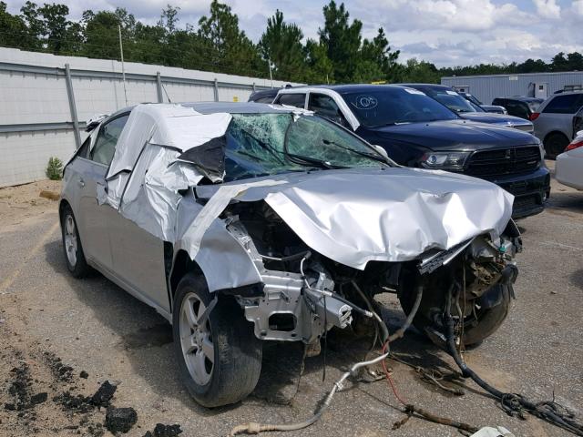 1G1PC5SBXE7162503 - 2014 CHEVROLET CRUZE LT SILVER photo 1