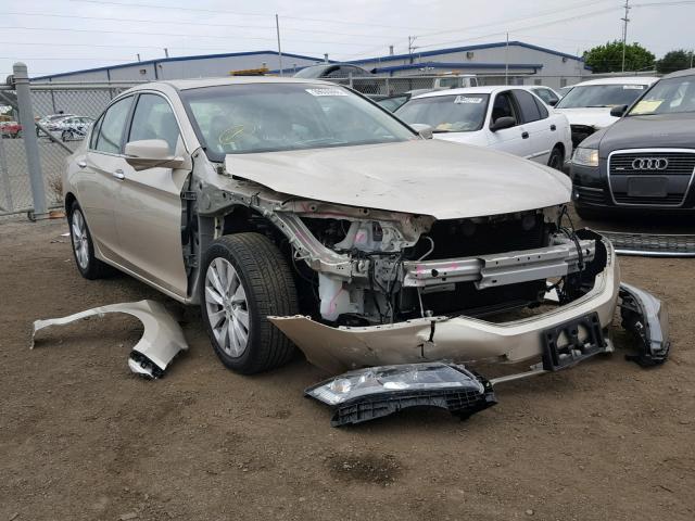 1HGCR2F78DA249618 - 2013 HONDA ACCORD EX Алтын фото 1