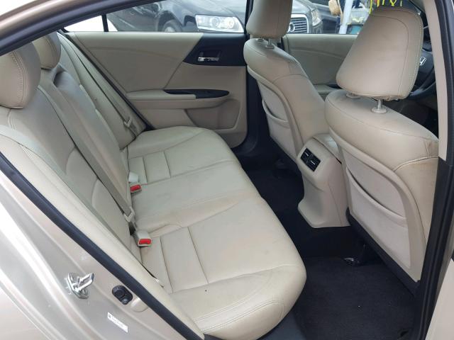 1HGCR2F78DA249618 - 2013 HONDA ACCORD EX Алтын фото 6