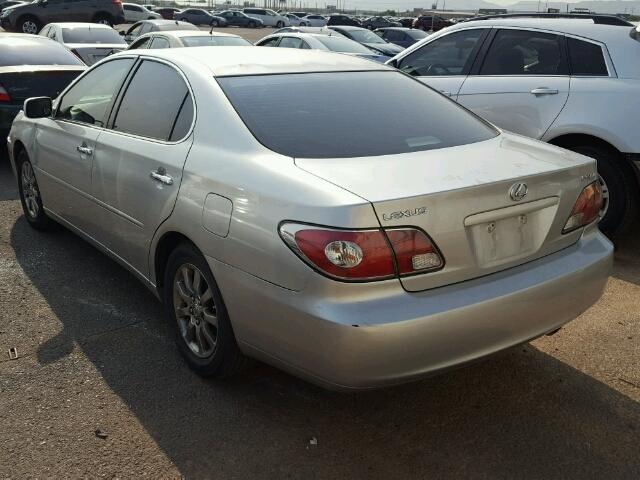 JTHBF30G420039388 - 2002 LEXUS ES 300 SILVER photo 3