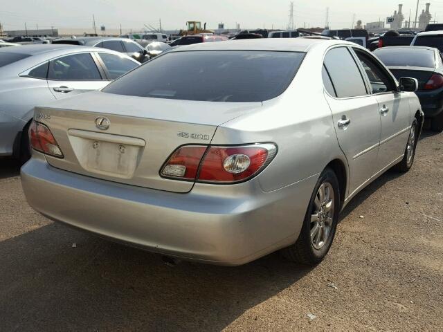 JTHBF30G420039388 - 2002 LEXUS ES 300 SILVER photo 4