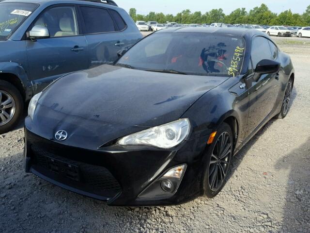 JF1ZNAA11D1706180 - 2013 TOYOTA SCION FR-S BLACK photo 2