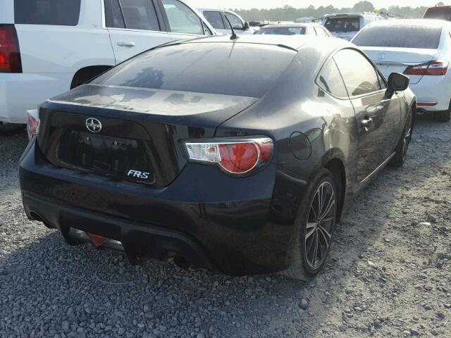 JF1ZNAA11D1706180 - 2013 TOYOTA SCION FR-S BLACK photo 4