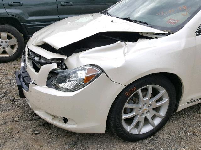 1G1ZE5E7XA4116112 - 2010 CHEVROLET MALIBU LTZ 白色 照片 9