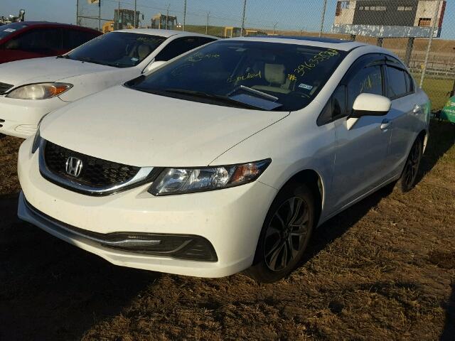 19XFB2F82EE072815 - 2014 HONDA CIVIC EX 白色 照片 2