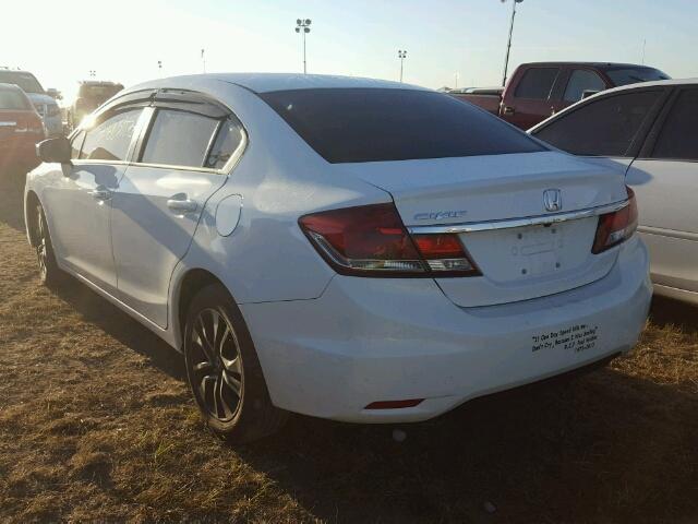 19XFB2F82EE072815 - 2014 HONDA CIVIC EX 白色 照片 3