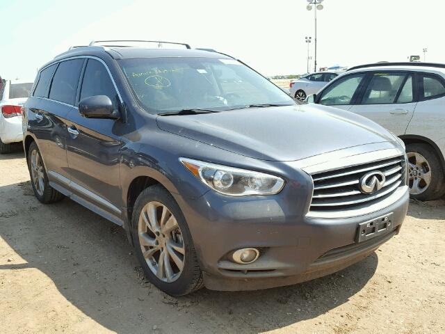 5N1AL0MM2DC320168 - 2013 INFINITI JX35 BASE GRAY photo 1