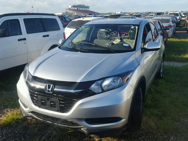 3CZRU5H30GM707947 - 2016 HONDA HR-V SILVER photo 2