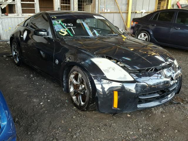 JN1AZ34D36M312245 - 2006 NISSAN 350Z COUPE BLACK photo 1