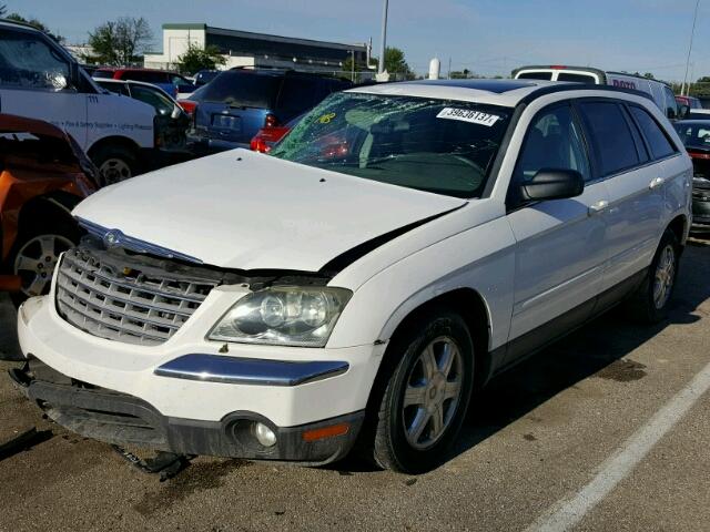 2C8GF68484R610472 - 2004 CHRYSLER PACIFICA WHITE photo 2