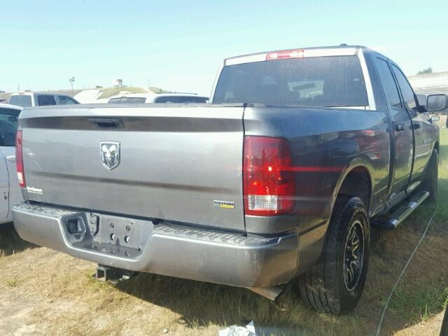 1D7RB1GP9BS581943 - 2011 DODGE RAM 1500 GRAY photo 4