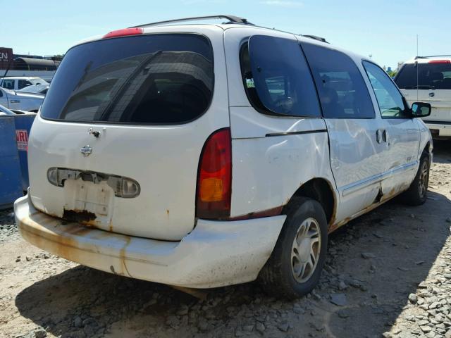 4N2XN11T5YD835687 - 2000 NISSAN QUEST SE WHITE photo 4