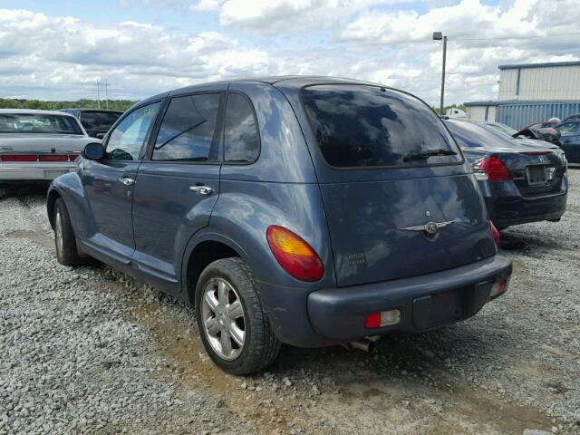 3C8FY68B33T508089 - 2003 CHRYSLER PT CRUISER BLUE photo 3