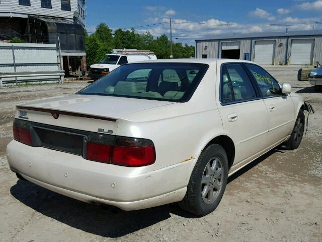 1G6KS54Y72U236627 - 2002 CADILLAC SEVILLE SL WHITE photo 4