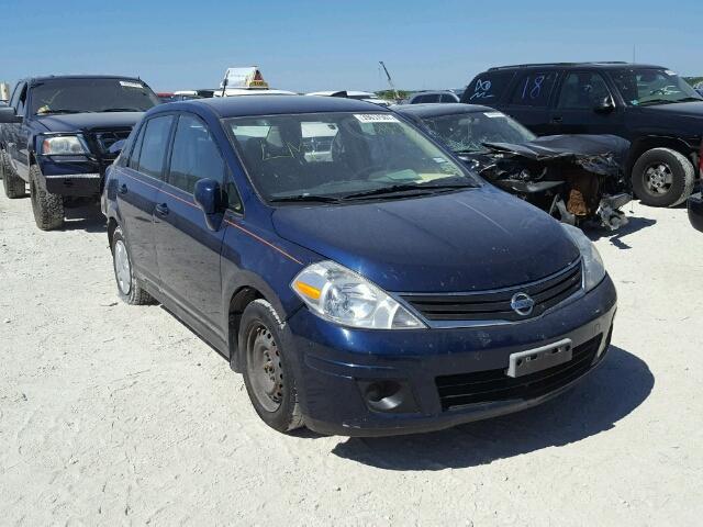 3N1BC1AP5BL378583 - 2011 NISSAN VERSA S BLUE photo 1