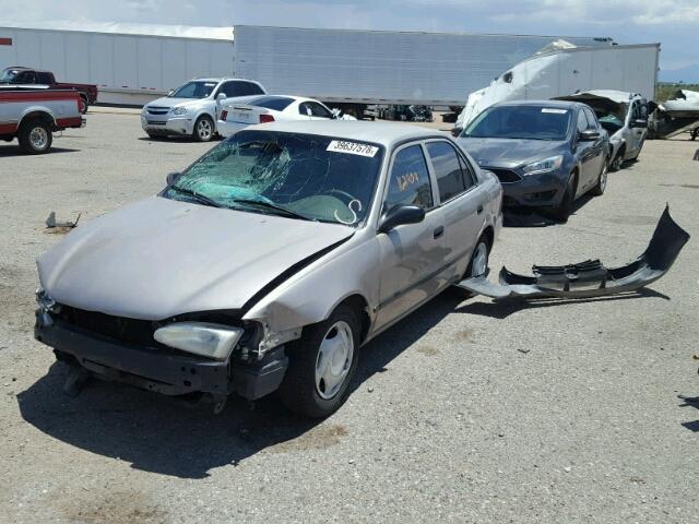 1Y1SK52862Z405857 - 2002 CHEVROLET GEO PRIZM SILVER photo 2