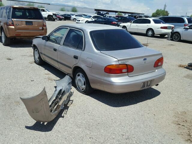 1Y1SK52862Z405857 - 2002 CHEVROLET GEO PRIZM SILVER photo 3