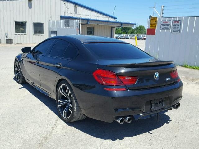 WBS6C9C56ED466926 - 2014 BMW M6 GRAN CO BLACK photo 3