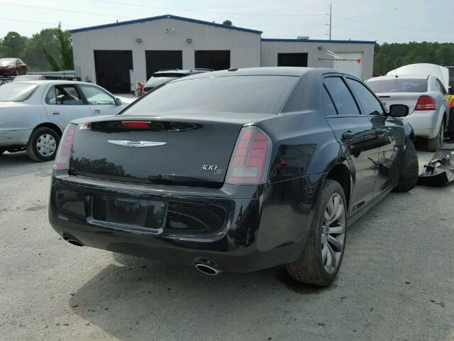 2C3CCABG8EH296784 - 2014 CHRYSLER 300 S BLACK photo 4