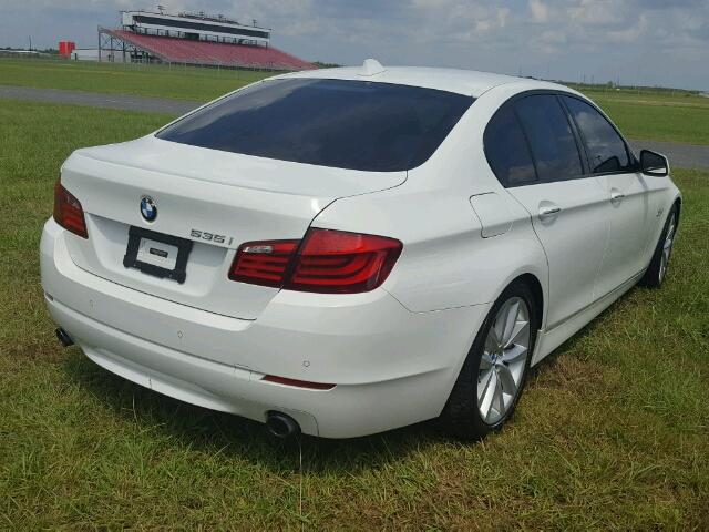 WBAFR7C54CC812532 - 2012 BMW 535 I WHITE photo 4