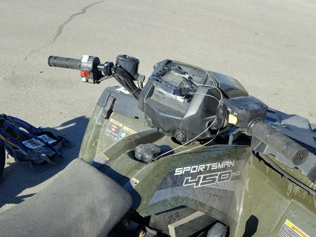 4XASEA500JA257560 - 2018 POLARIS SPORTSMAN GREEN photo 9