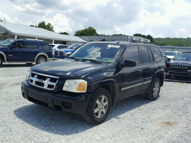 4NUDS13S762700985 - 2006 ISUZU ASCENDER S BLACK photo 2