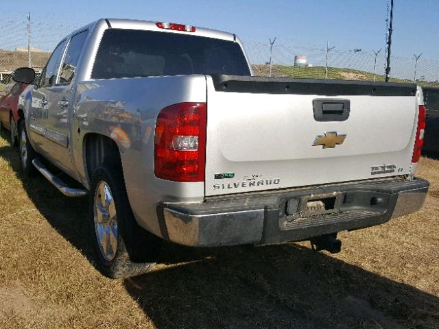 3GCPCSE06BG158920 - 2011 CHEVROLET SILVERADO SILVER photo 3