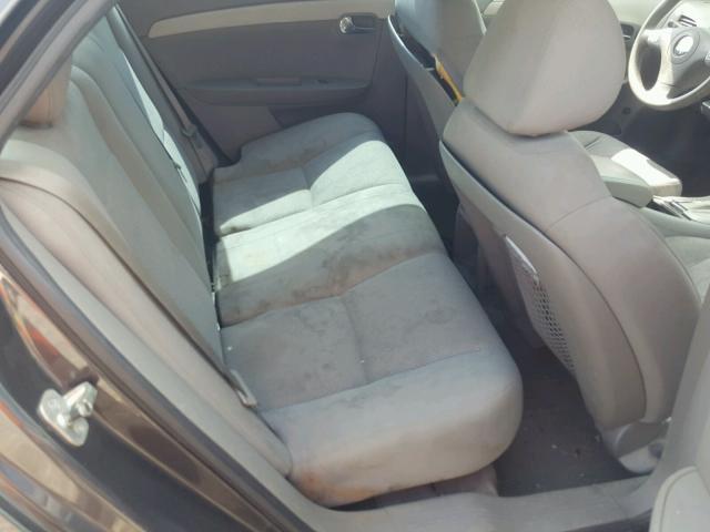1G1ZB5EB8AF301289 - 2010 CHEVROLET MALIBU LS ნაცრისფერი ფოტო 6
