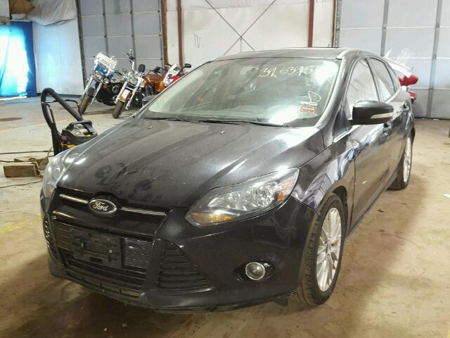 1FADP3N23EL164539 - 2014 FORD FOCUS TITA BLACK photo 2