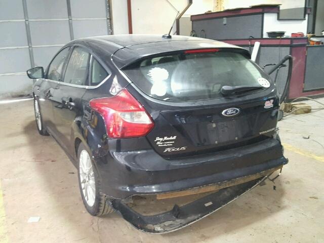 1FADP3N23EL164539 - 2014 FORD FOCUS TITA BLACK photo 3