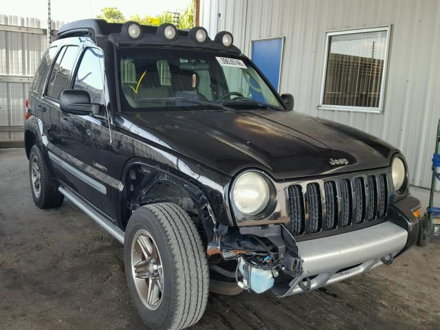 1J4GK38K14W202021 - 2004 JEEP LIBERTY RE BLACK photo 1