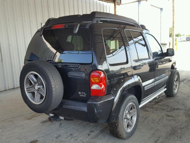 1J4GK38K14W202021 - 2004 JEEP LIBERTY RE BLACK photo 4