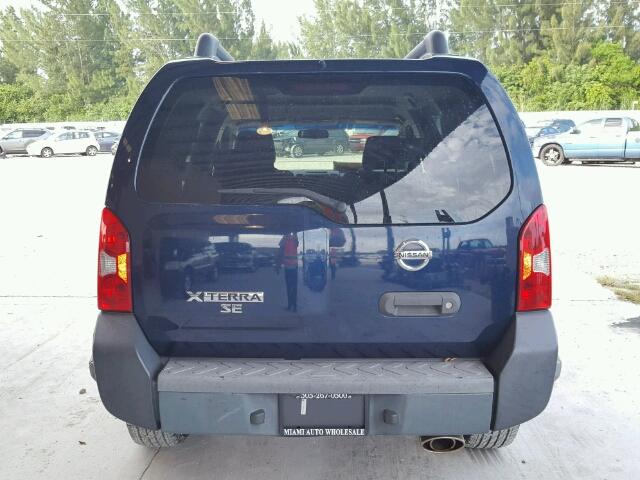 5N1AN08U58C529575 - 2008 NISSAN XTERRA OFF BLUE photo 10