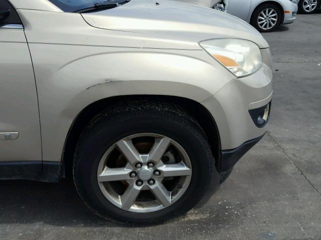 5GZER33728J213963 - 2008 SATURN OUTLOOK XR TAN photo 9