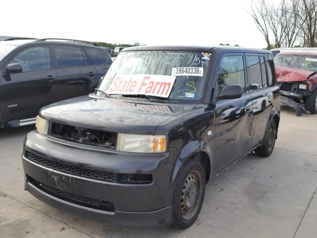 JTLKT324350184444 - 2005 TOYOTA SCION XB Schwarz Foto 2