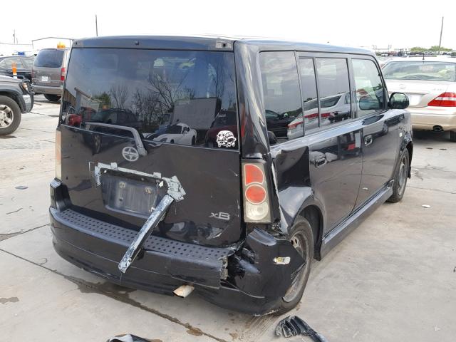 JTLKT324350184444 - 2005 TOYOTA SCION XB Schwarz Foto 4