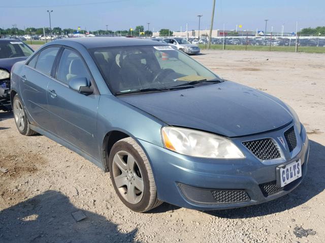 1G2ZJ57B094262779 - 2009 PONTIAC G6 GREEN photo 1