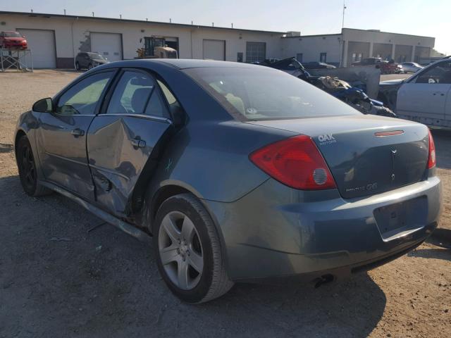 1G2ZJ57B094262779 - 2009 PONTIAC G6 GREEN photo 3