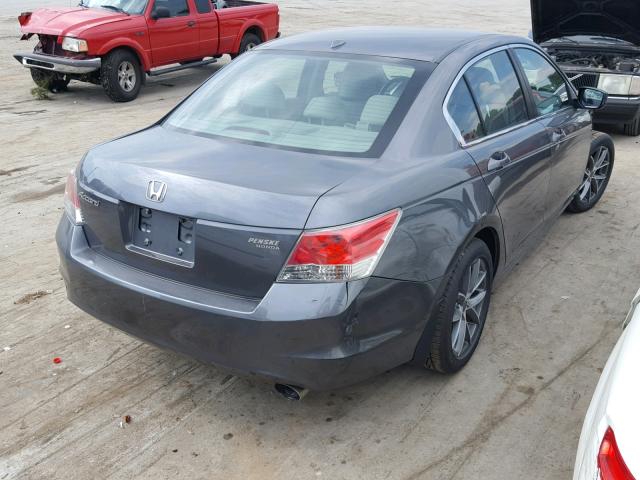 1HGCP2F8XAA121178 - 2010 HONDA ACCORD EXL CHARCOAL photo 4