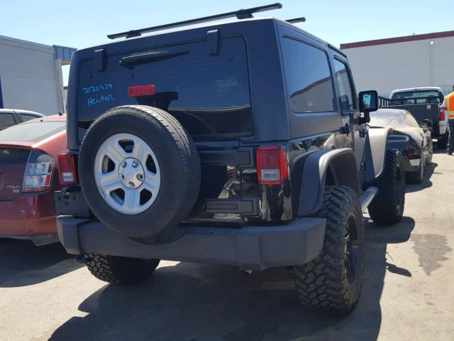 1C4AJWAGXFL636268 - 2015 JEEP WRANGLER S BLACK photo 4