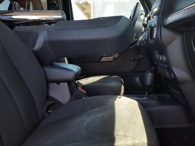 1C4AJWAGXFL636268 - 2015 JEEP WRANGLER S BLACK photo 5