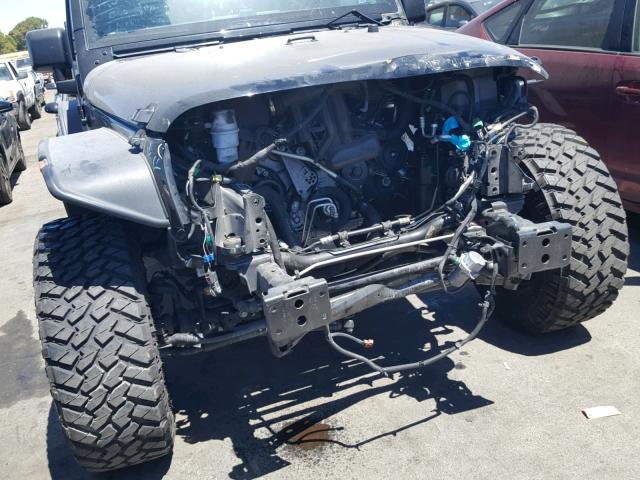 1C4AJWAGXFL636268 - 2015 JEEP WRANGLER S BLACK photo 9