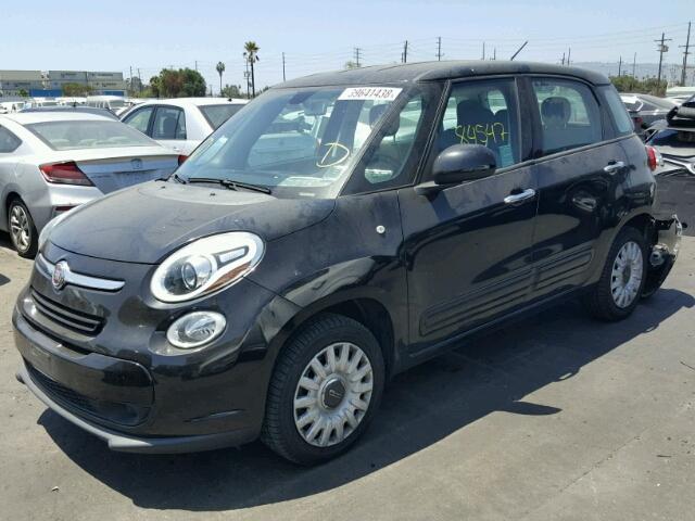 ZFBCFAAH9EZ017066 - 2014 FIAT 500L POP BLACK photo 2