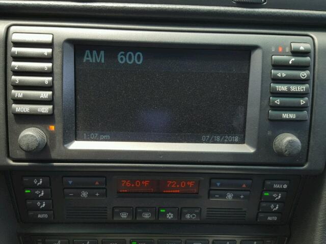 WBAGJ03421DD74792 - 2001 BMW 750 IL BLACK photo 9