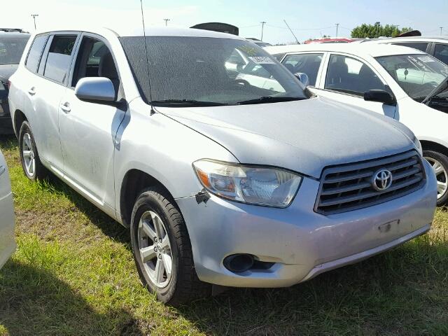 JTEDS41A082024871 - 2008 TOYOTA HIGHLANDER SILVER photo 1