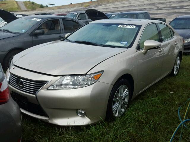 JTHBK1GG9D2026679 - 2013 LEXUS ES 350 GOLD photo 2