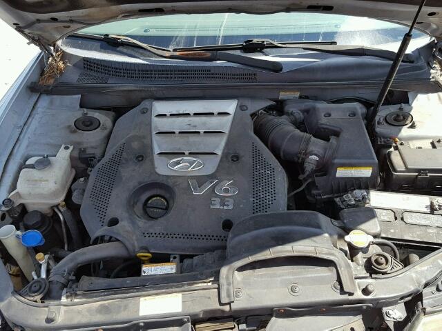 5NPEU46F57H218381 - 2007 HYUNDAI SONATA SE GRAY photo 7