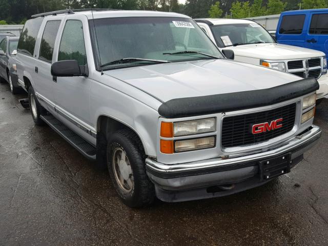 1GKEC16R8TJ734350 - 1996 GMC SUBURBAN C SILVER photo 1